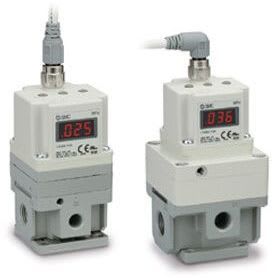 SMC PNEUMATIIKKATUOTTEET - Sähköpneumaattinen Paineensääd - ITV2050-33F3L3