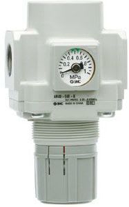 SMC PNEUMATIIKKATUOTTEET - Säädin (Mittarilla), G1/4 - AR20-F02E-B