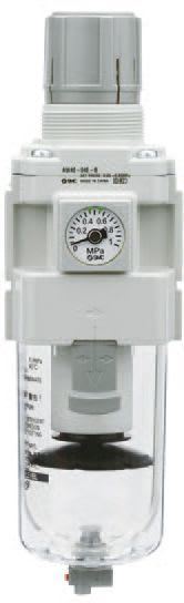 SMC PNEUMATIIKKATUOTTEET - Suod.Sääd (Aut.Tyhj.+Mittari), - AW40-F04DE-B