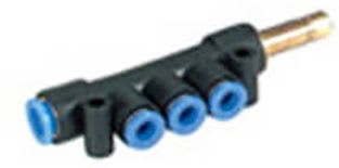 SMC PNEUMATIIKKATUOTTEET - Jakoliitin 6 mm /8 mm - KM15-06-08-3