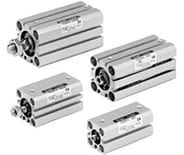 SMC PNEUMATIIKKATUOTTEET - Sylinteri (Halk. 20, Isku 30Mm - CDQSYB20-30DC