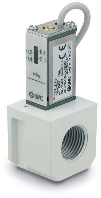 SMC PNEUMATIIKKATUOTTEET - Kompakti Painekytkin - IS10E-40F04-6L-A