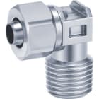 SMC PNEUMATIIKKATUOTTEET - Kulmaliitin Kiristysmutterilla - KFG2L1008-02S