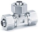 SMC PNEUMATIIKKATUOTTEET - T-Liitin Kiristysmuttereilla S - KFG2T0604-00