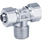 SMC PNEUMATIIKKATUOTTEET - T-Liitin Kiristysmuttereilla S - KFG2T1075-02S