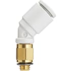 SMC PNEUMATIIKKATUOTTEET - Pistokulmaliitin, 45 Astetta - KQ2K04-M6N