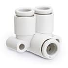 SMC PNEUMATIIKKATUOTTEET - Kulmahaarajatkoliitin - KQ2LU04-00A