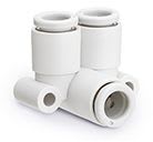 SMC PNEUMATIIKKATUOTTEET - Kulmahaarajatkoliitin - KQ2LU04-00A