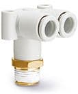 SMC PNEUMATIIKKATUOTTEET - Kulmahaaraliitin - KQ2LU04-01AS