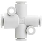 SMC PNEUMATIIKKATUOTTEET - Ristiliitin Eri Putkihalkaisij - KQ2TY06-08A