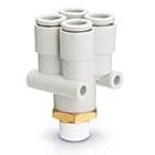 SMC PNEUMATIIKKATUOTTEET - Pistoliitin - KQ2UD04-02NS