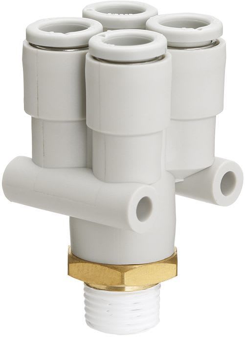 SMC PNEUMATIIKKATUOTTEET - Pistoliitin - KQ2UD06-02NS