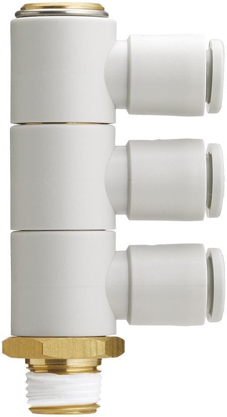 SMC PNEUMATIIKKATUOTTEET - Pistoliitin - KQ2VT04-02NS