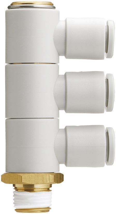 SMC PNEUMATIIKKATUOTTEET - Pistoliitin - KQ2VT12-02NS