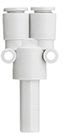 SMC PNEUMATIIKKATUOTTEET - Y-Liitin Plug-In Liitännällä E - KQ2X08-10A