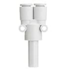 SMC PNEUMATIIKKATUOTTEET - Y-Liitin Plug-In Liitännällä E - KQ2X08-10A