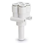 SMC PNEUMATIIKKATUOTTEET - Y-Liitin 4 Haaralla Ja Plug-In - KQ2XD04-06A