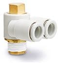 SMC PNEUMATIIKKATUOTTEET - Pistoliitin - KQ2Z06-02NS