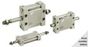 SMC PNEUMATIIKKATUOTTEET - Double Rod Plate Cylinder - MDUWB50TF-10DZ
