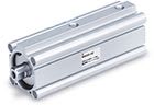 SMC PNEUMATIIKKATUOTTEET - Compact Low Friction Cylinder - MQQTB20-40D