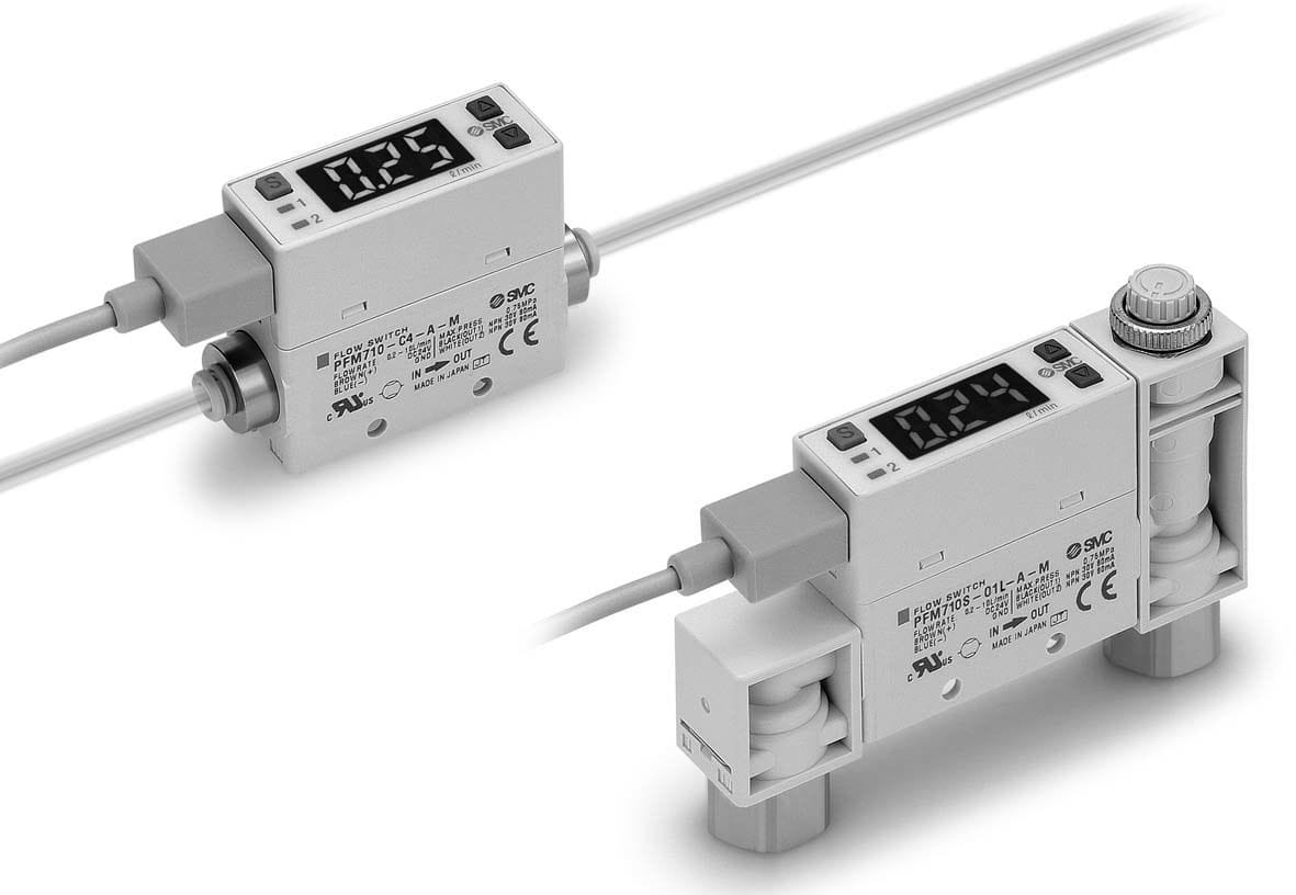 SMC PNEUMATIIKKATUOTTEET - Digital Flow Switch - PFM511-C8-2