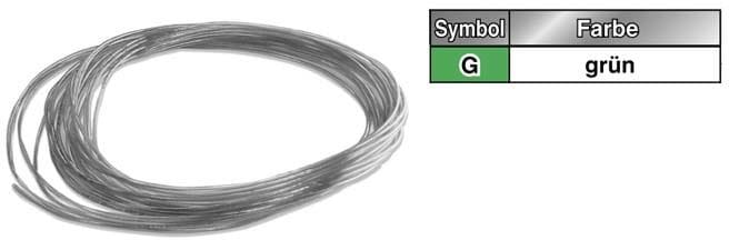 SMC PNEUMATIIKKATUOTTEET - Polyuretaniputki,Vihreä(10Mm/6 - TU1065G-100