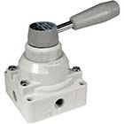 SMC PNEUMATIIKKATUOTTEET - 4 Port Hand Valve - VH600-F10