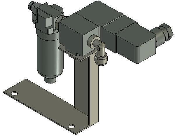 SMC PNEUMATIIKKATUOTTEET - 3-Tie Magneettiventtiili + Suo - VT307-FIT00152