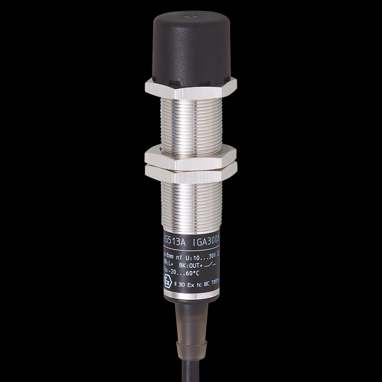 IFM - Ind.ant M18 8 mm 3-j PNP NO - IG513A