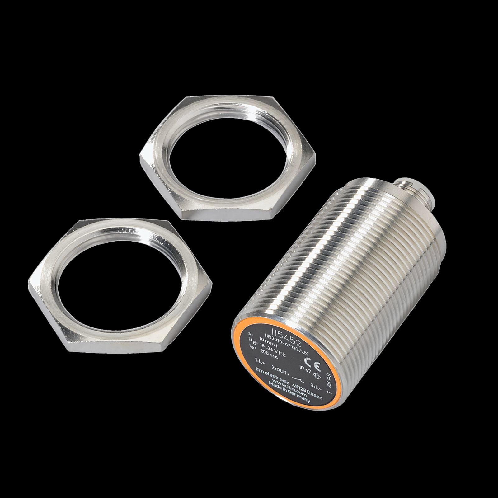 IFM - Ind.ant M30 10mm 3-j PNP NC - II5452