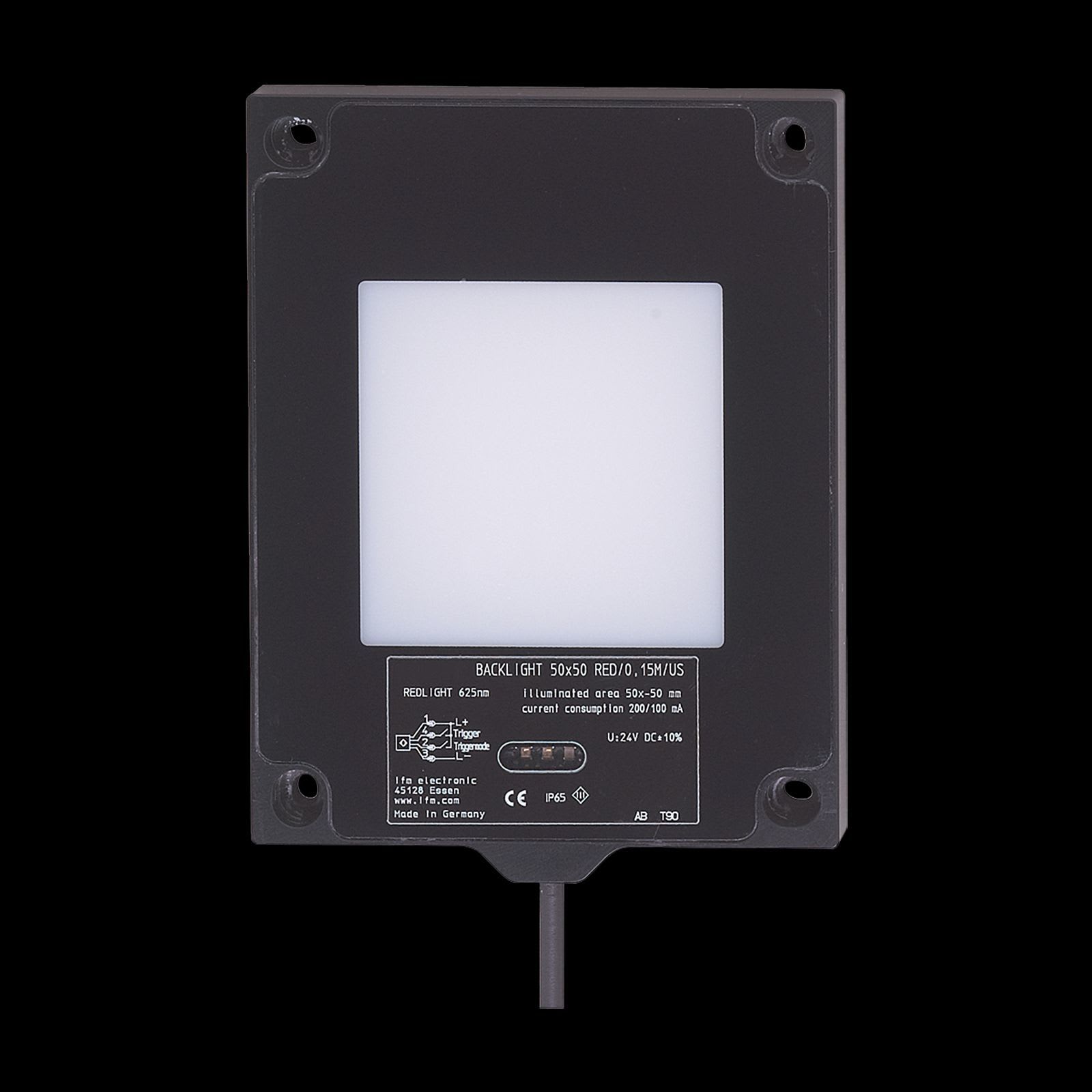 IFM - Taustavalo 50X50 RT/0,15M/US - O2D911