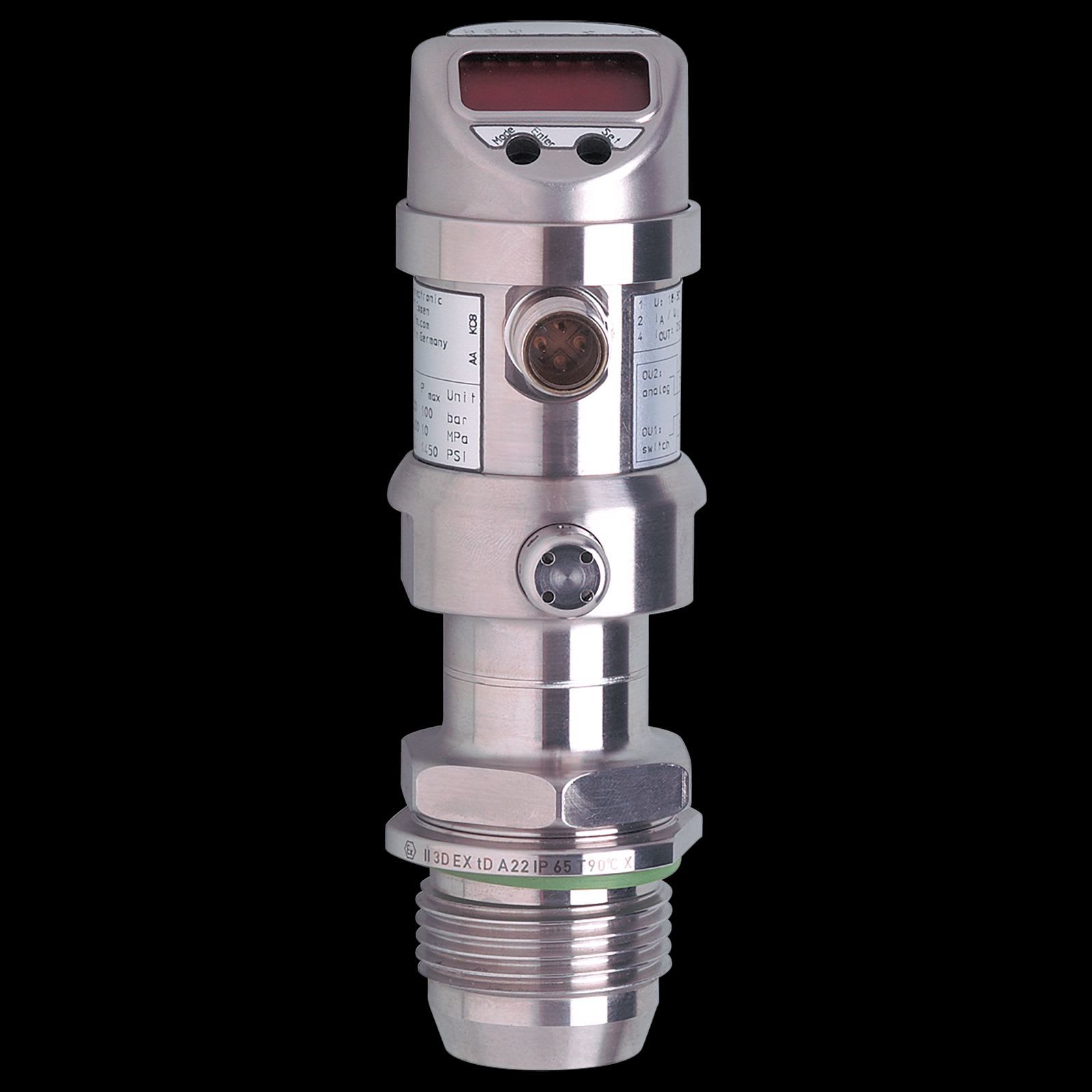 IFM - Paineanturi, -12,4...250,0 mba - PI008A