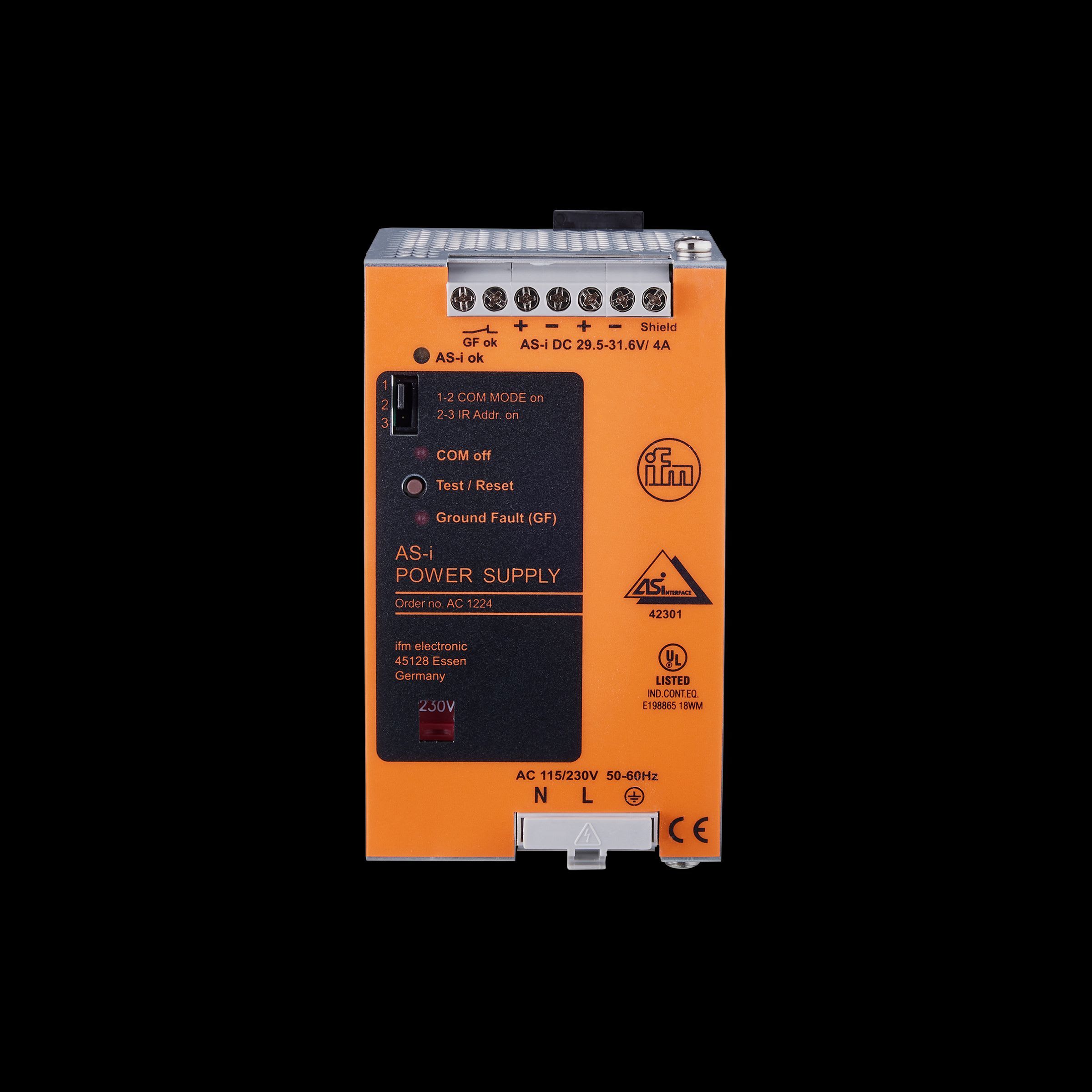 IFM - VIRTALÄHDE 115/230VAC 4A - AC1224