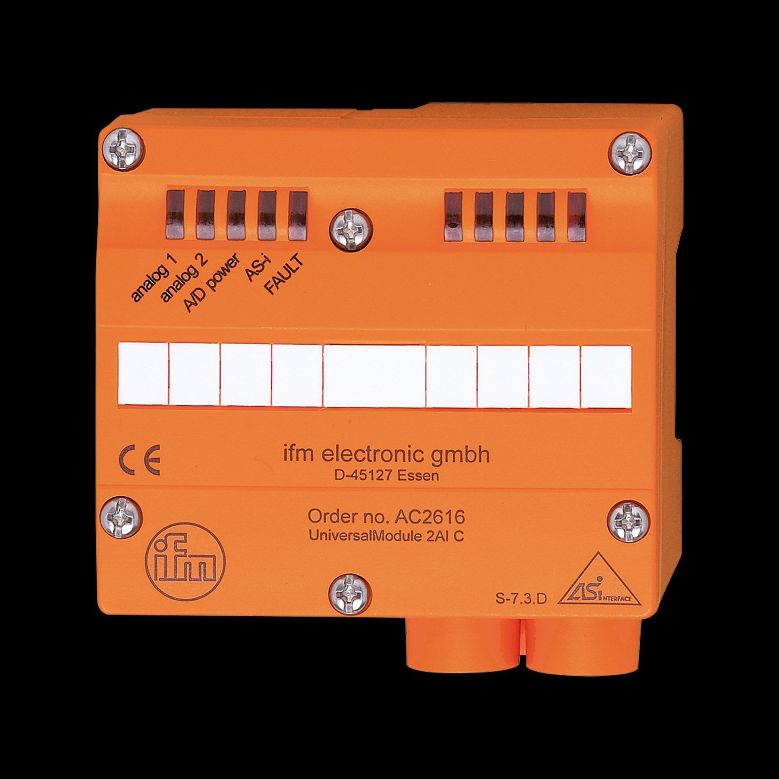 IFM - UNIVERS.MODULI 2AI(V) IP65 - AC2617