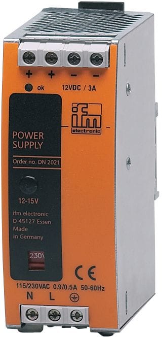 IFM - VIRTALÄHDE 12VDC/3A - DN2021