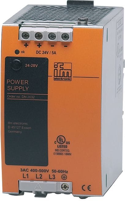 IFM - VIRTALÄHDE 24VDC/5A - DN2032
