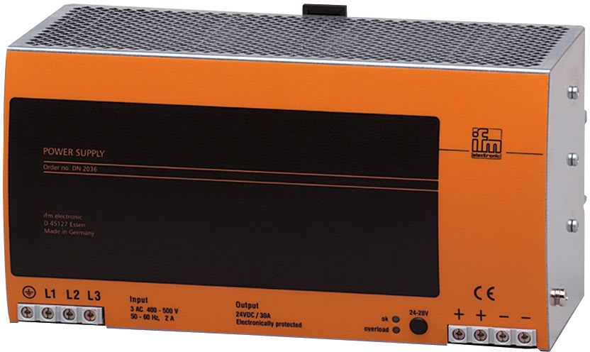 IFM - VIRTALÄHDE/24VDC/30A - DN2036