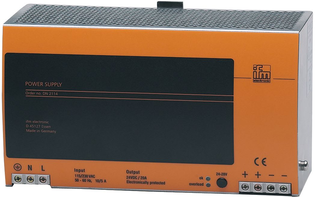 IFM - VIRTALÄHDE/24VDC/20A - DN2114