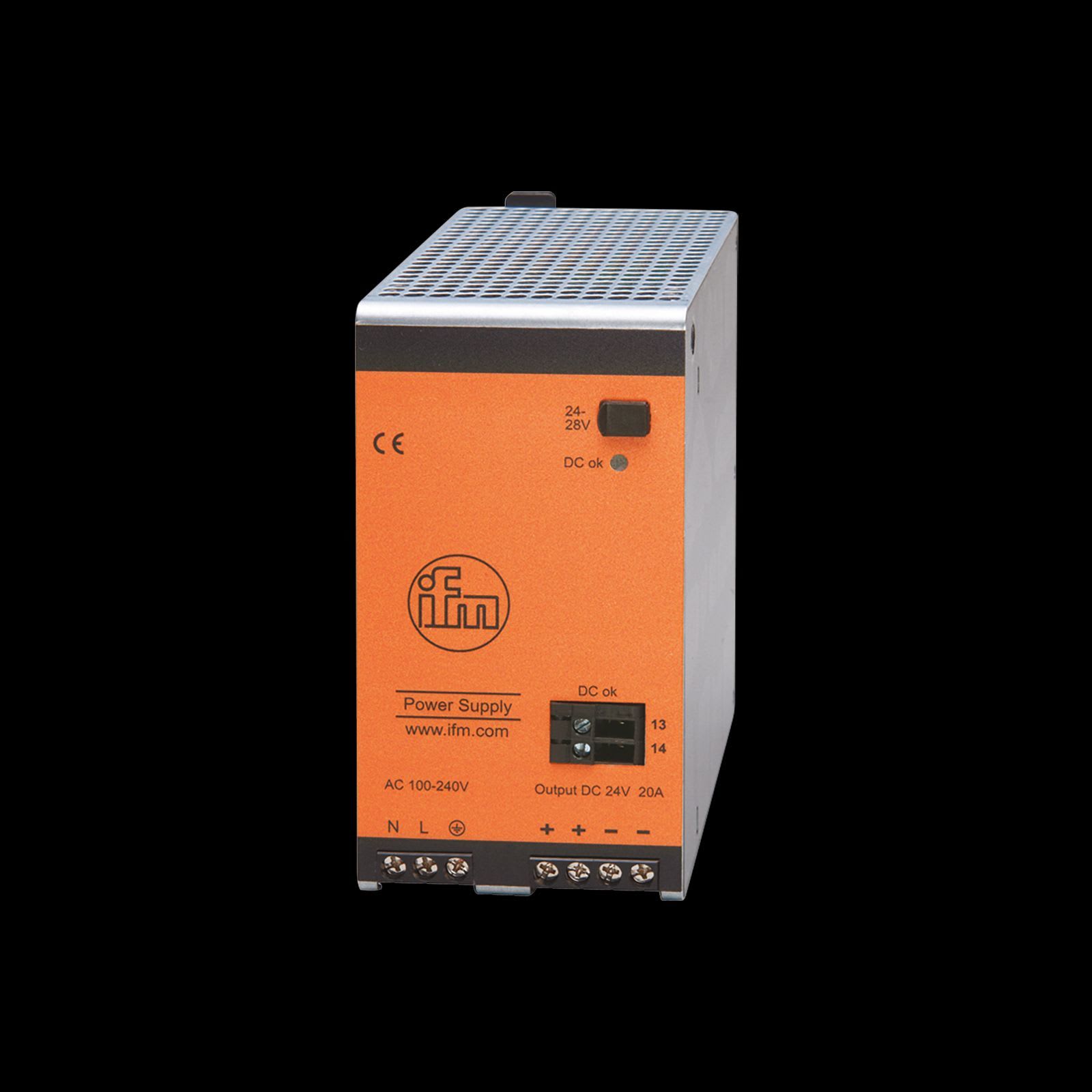 IFM - PSU-1AC/24VDC-20A - DN4014