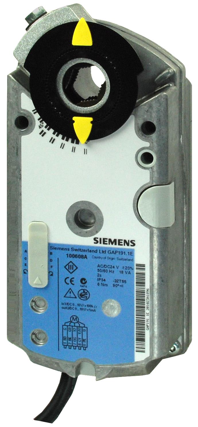 SIEMENS - GAP191.1E Peltim.0-10V,24V 6Nm - BPZ:GAP191.1E