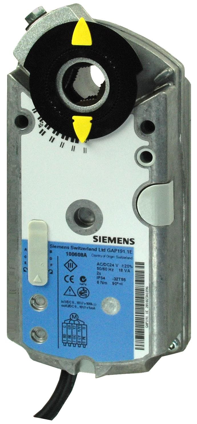 SIEMENS - GAP191.1E Peltim.0-10V,24V 6Nm - BPZ:GAP191.1E