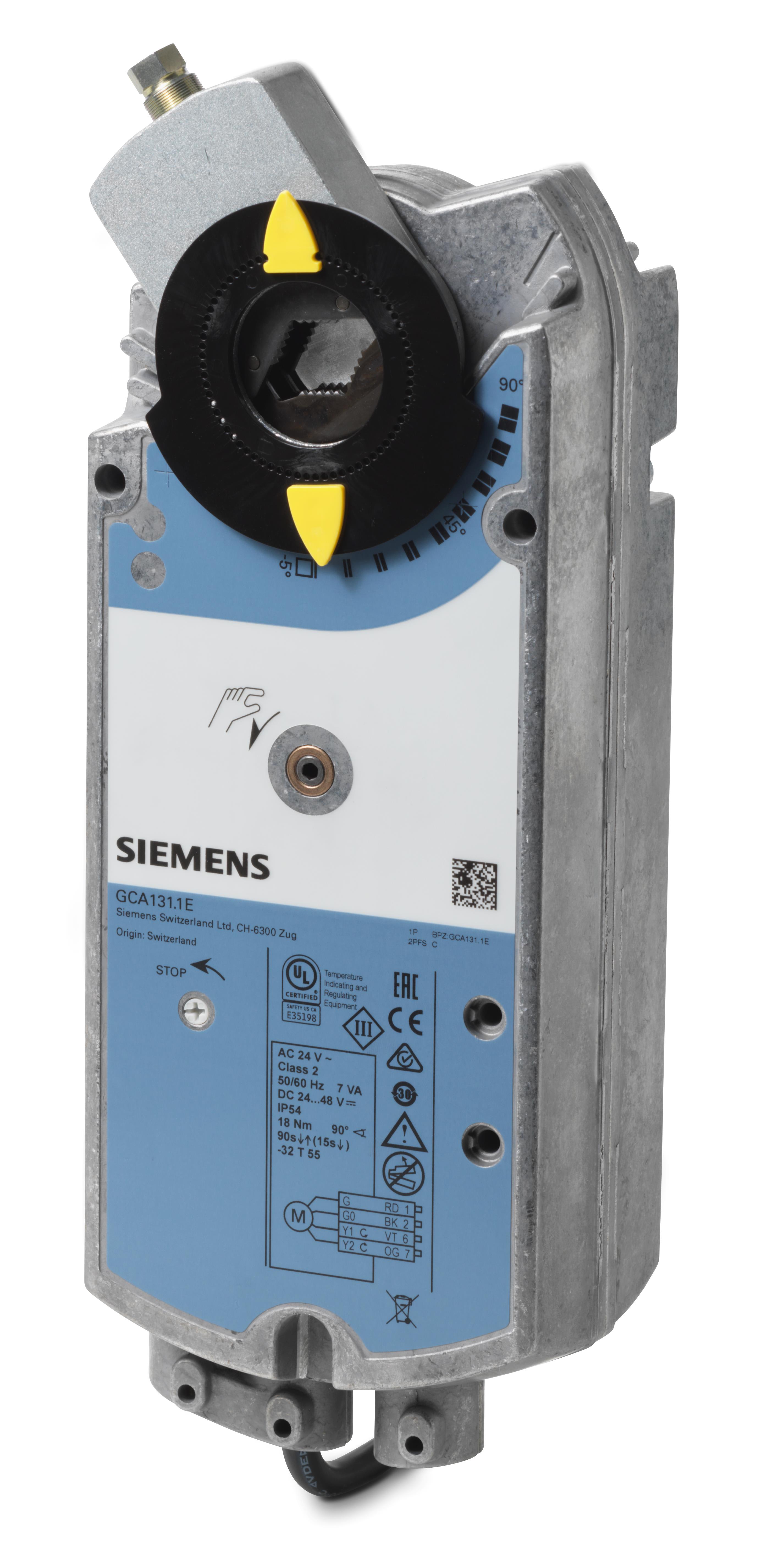 SIEMENS - GCA131.1E Peltim.3-p 24V 18Nm - BPZ:GCA131.1E