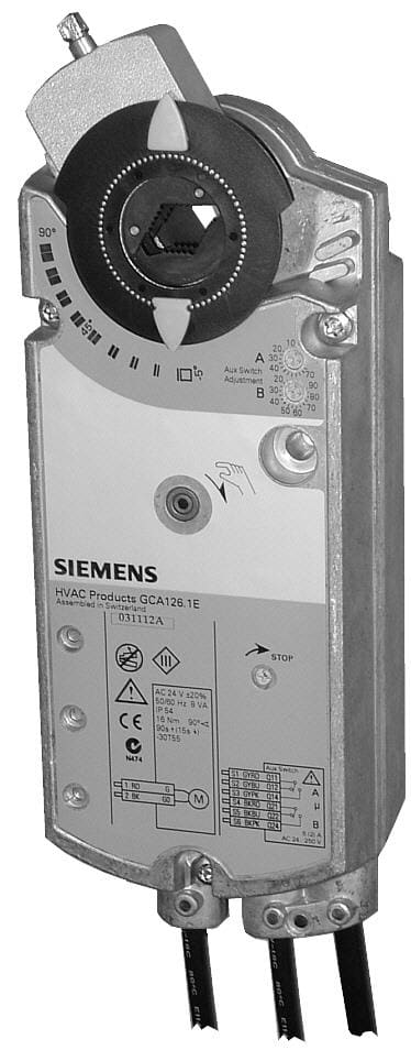 SIEMENS - GCA163.1E Peltim0-35V 24V 18Nm - BPZ:GCA163.1E
