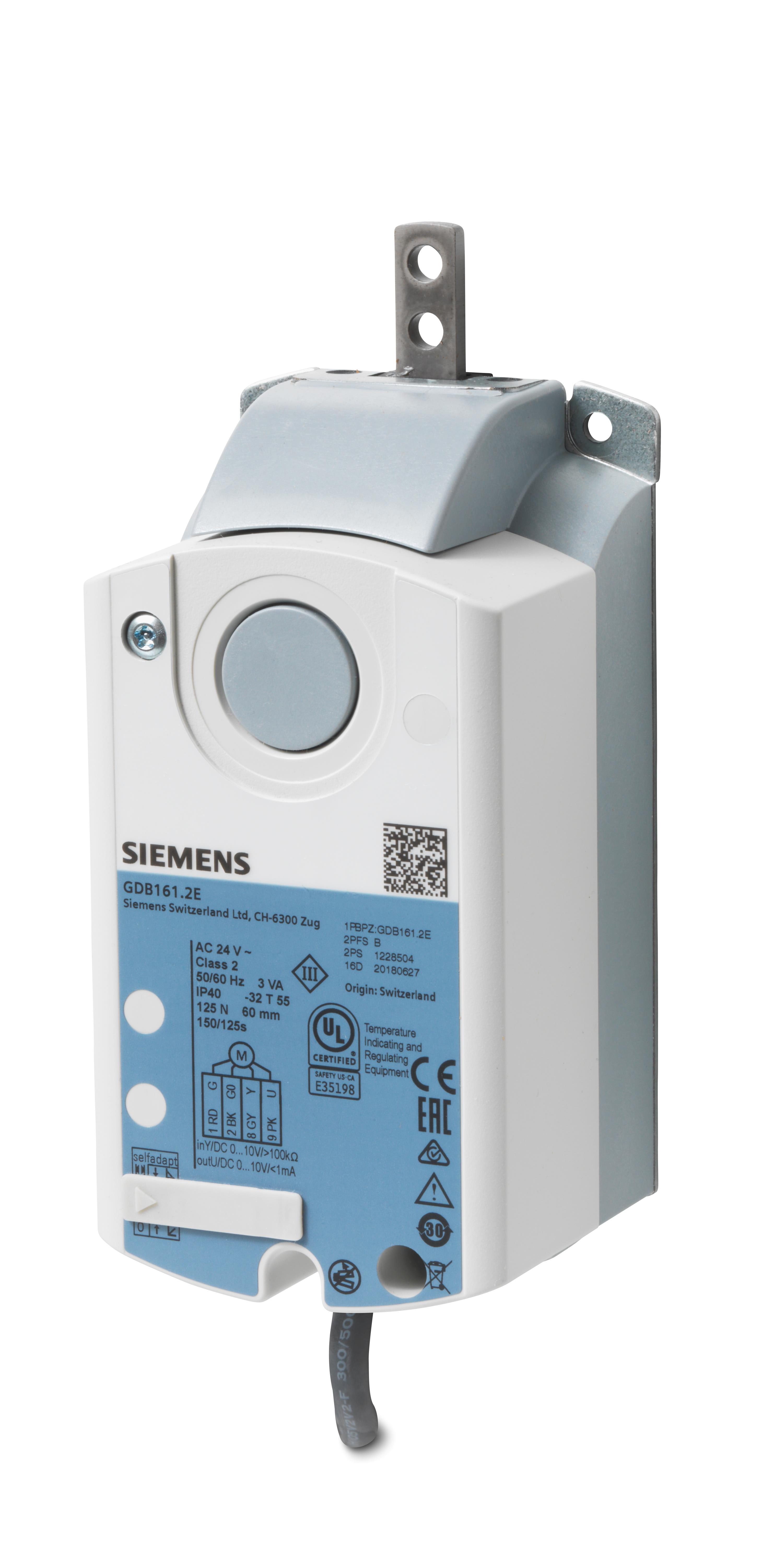 SIEMENS - GDB161.2E Peltim0-10V 24V 125N - BPZ:GDB161.2E