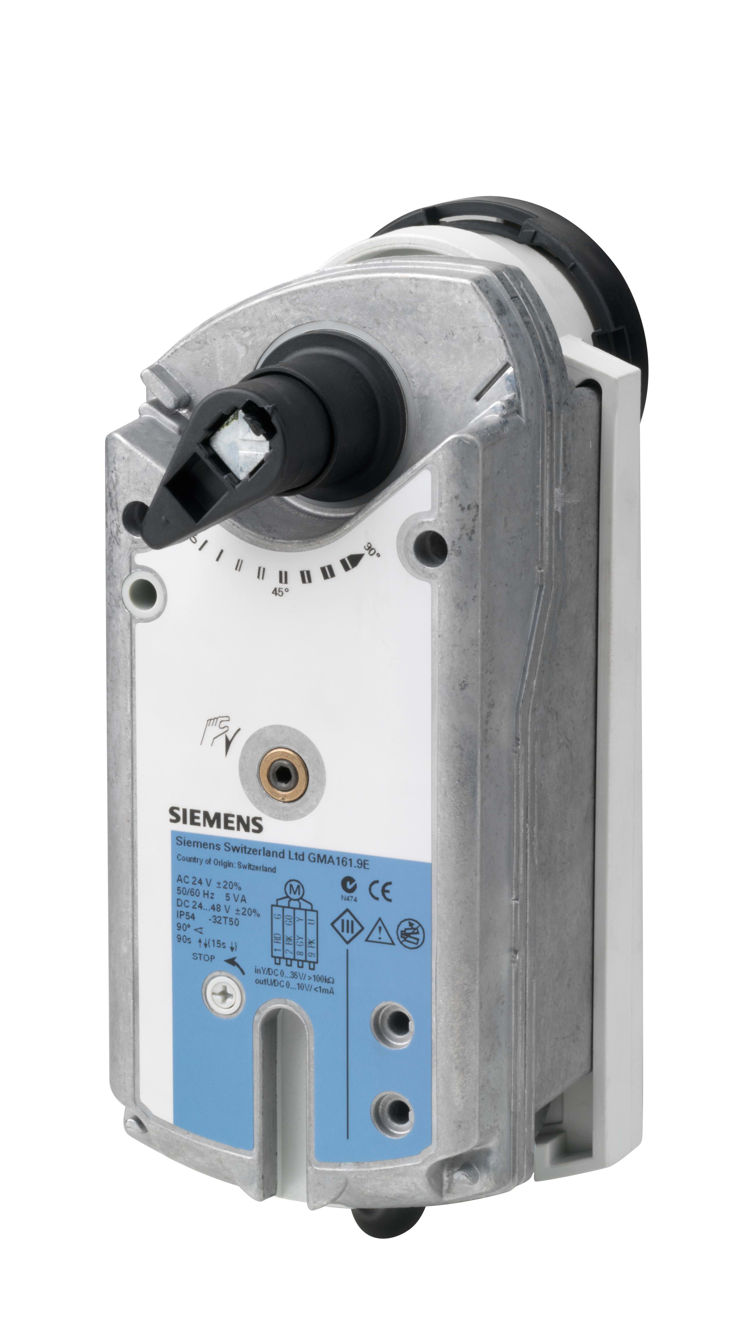 SIEMENS - GMA121.9E Toimilaite pallovent - BPZ:GMA121.9E