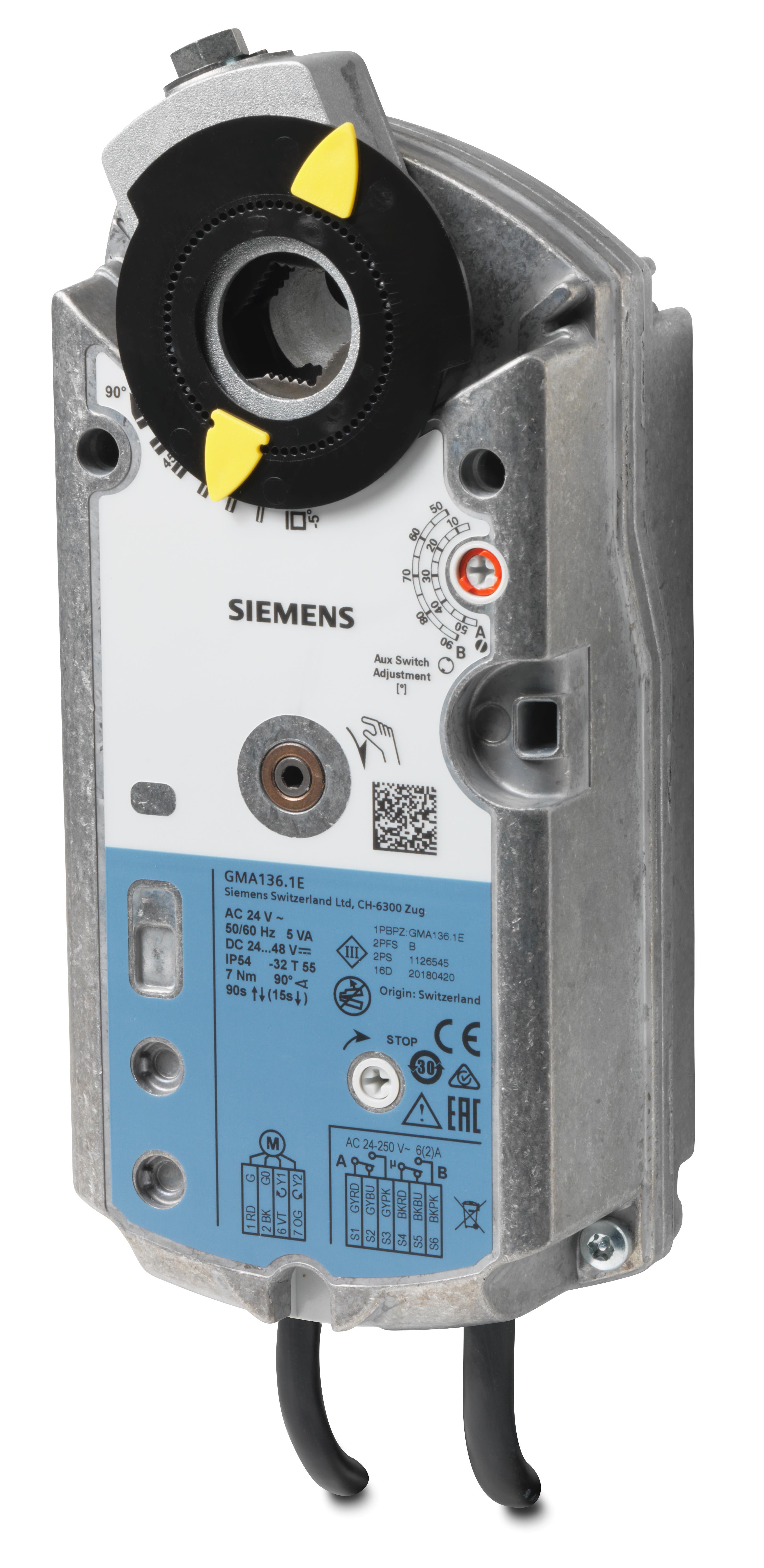 SIEMENS - GMA136.1E Peltimoottori, 3-pis - BPZ:GMA136.1E