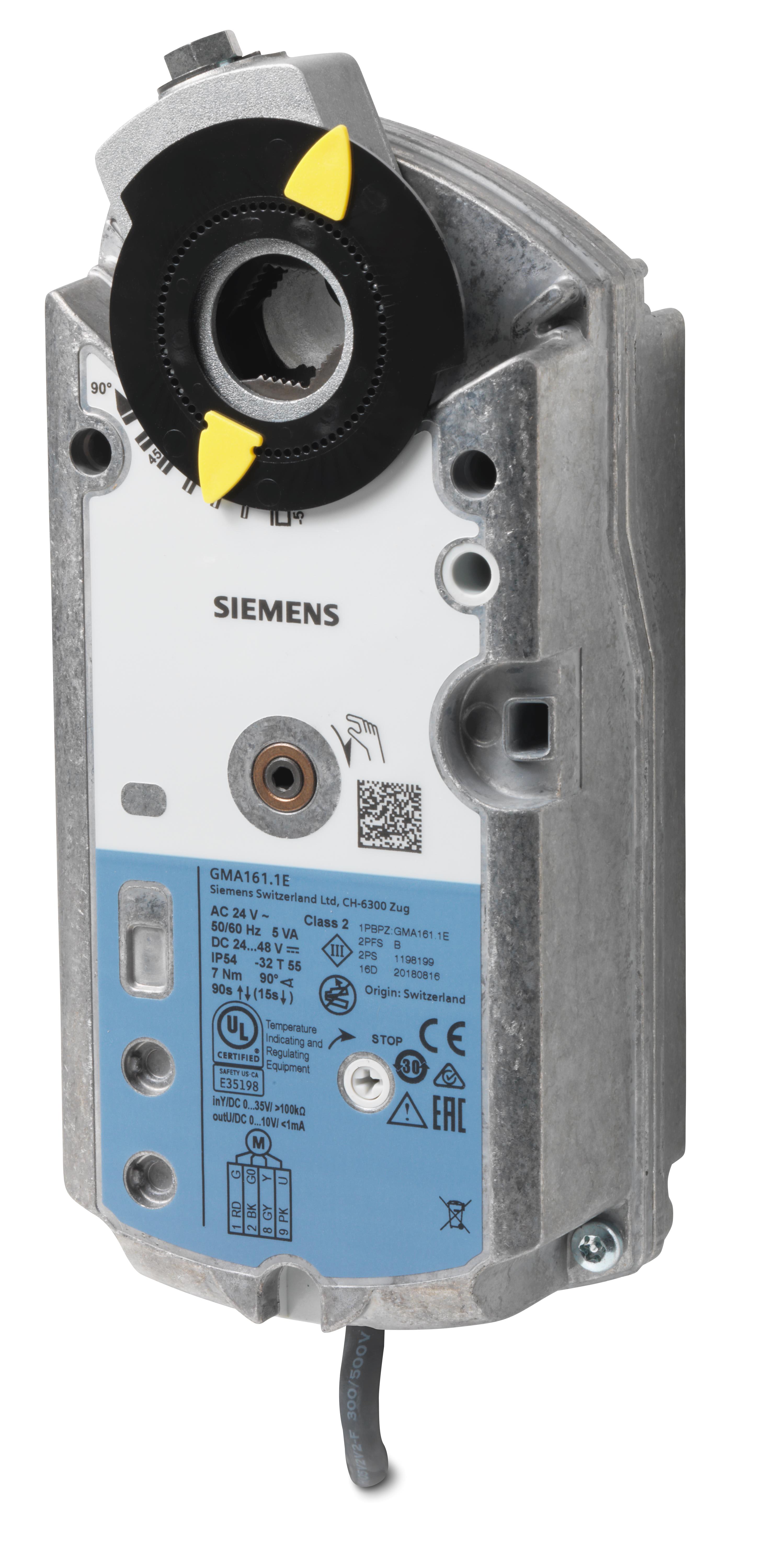 SIEMENS - GMA161.1E Peltim.0-10V 24V 7Nm - BPZ:GMA161.1E