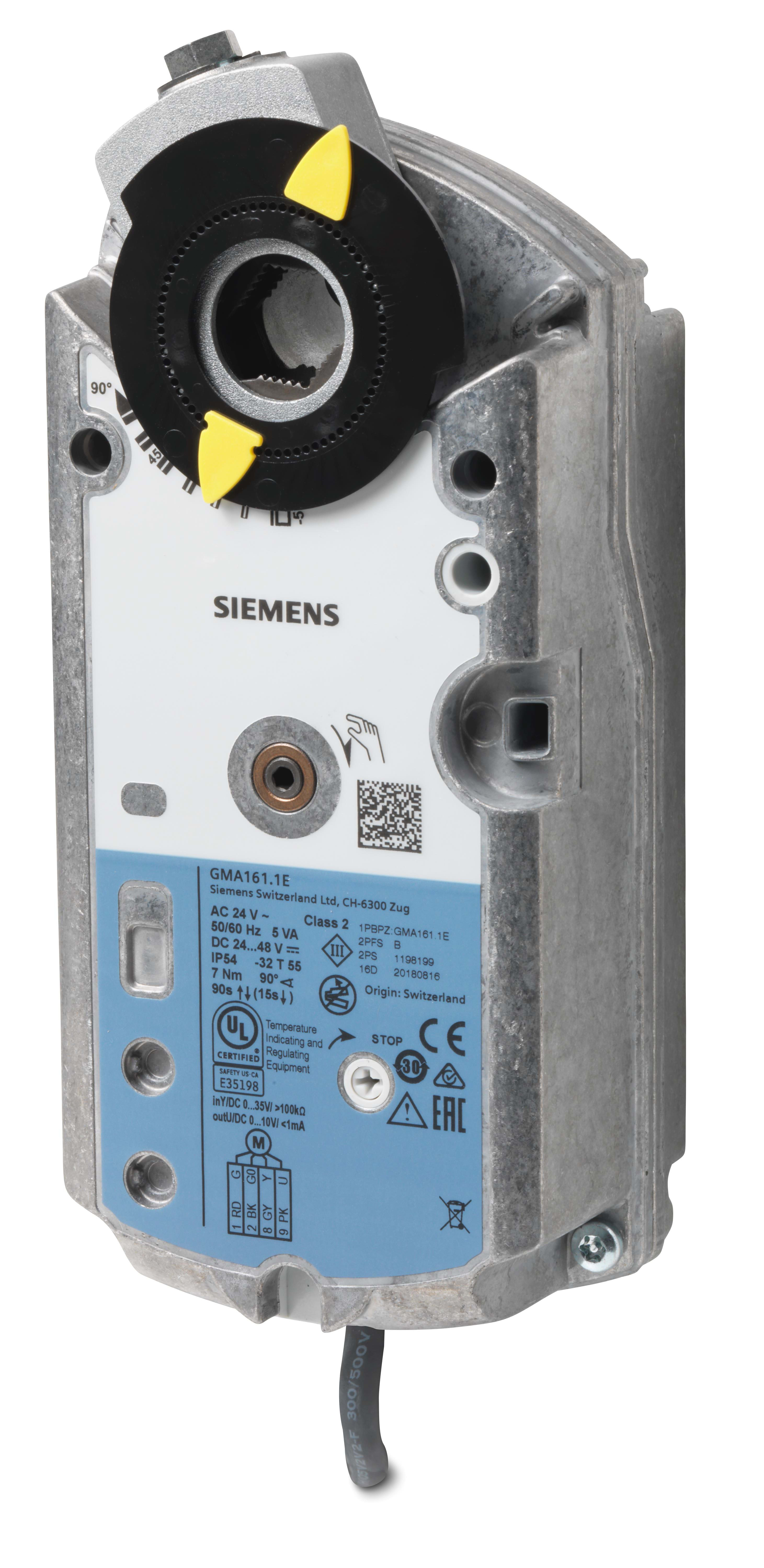 SIEMENS - GMA161.1E Peltim.0-10V 24V 7Nm - BPZ:GMA161.1E