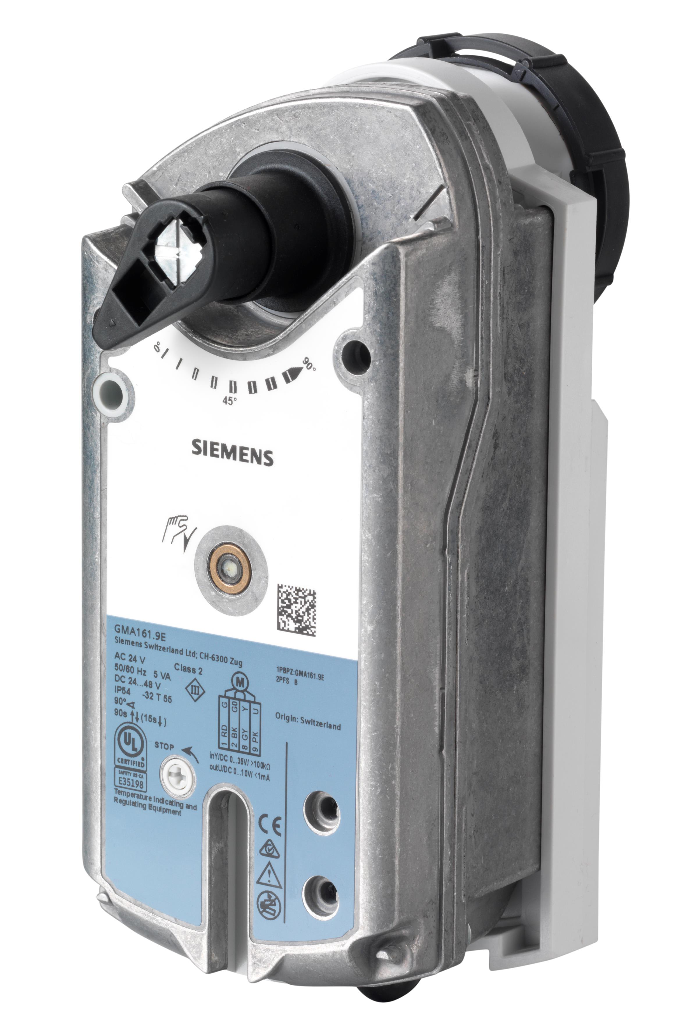 SIEMENS - GMA161.9E Toimilaite pallovent - BPZ:GMA161.9E