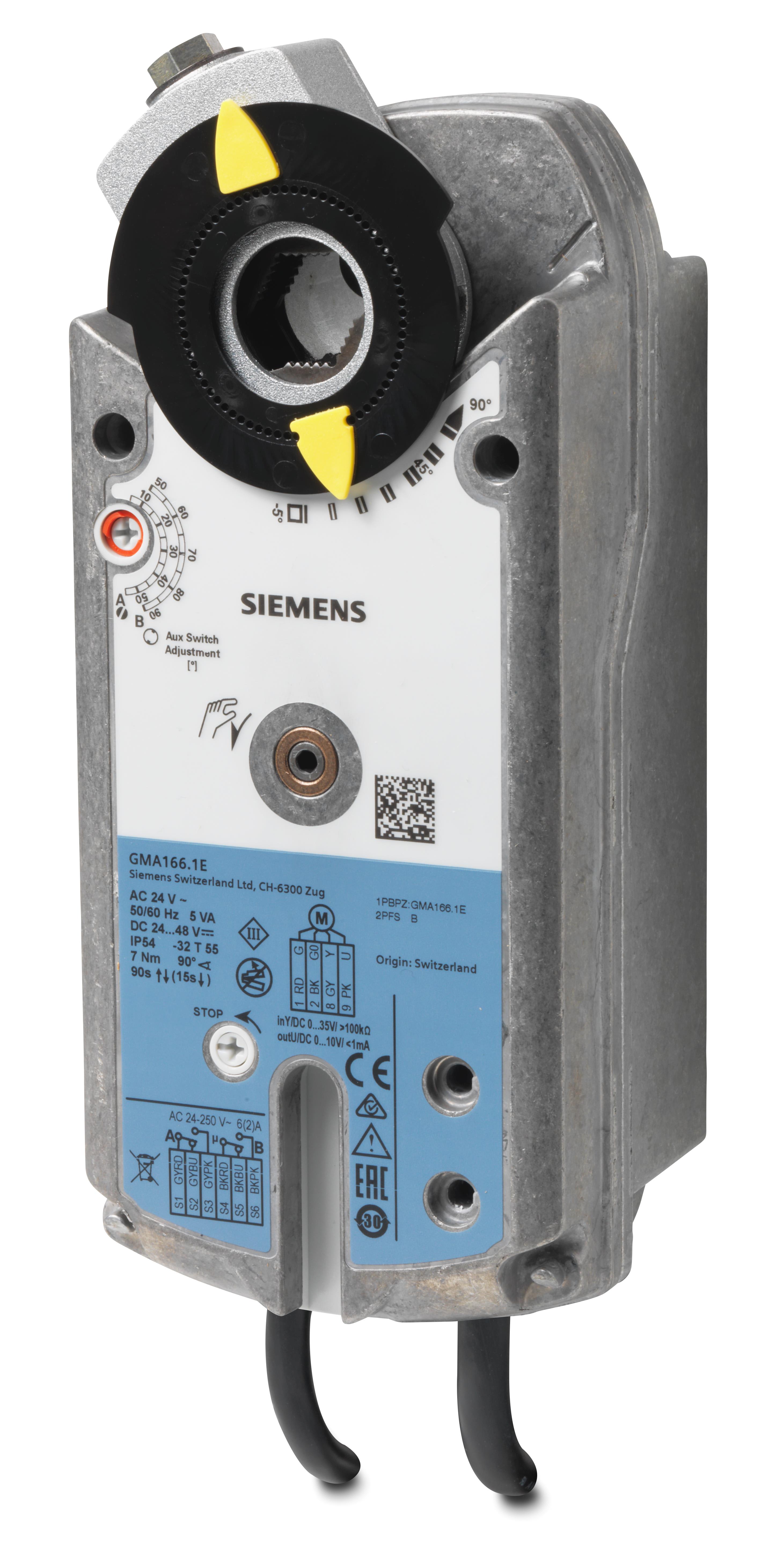 SIEMENS - GMA166.1E Peltimoottori, 0..10 - BPZ:GMA166.1E